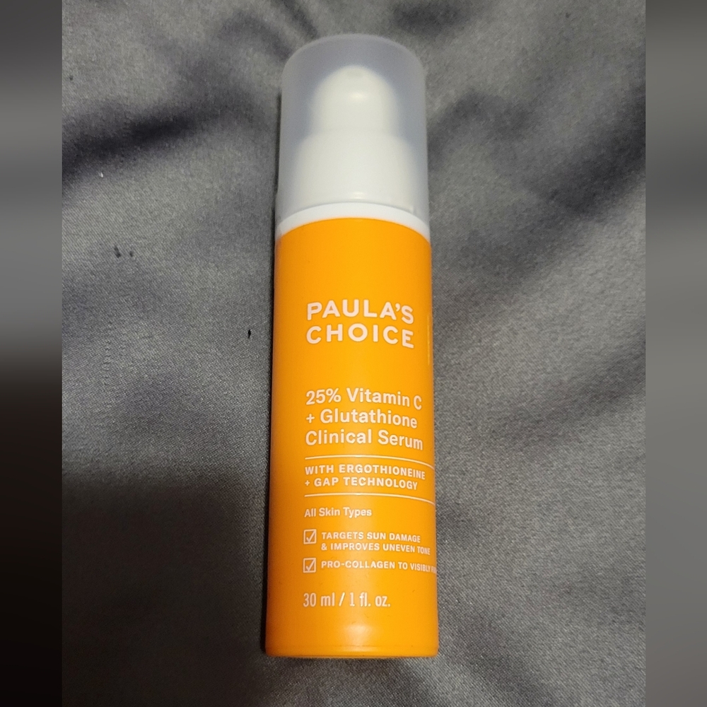 Sealed Bottle 25% Vitamin C + Glutathione Clinical Serum
